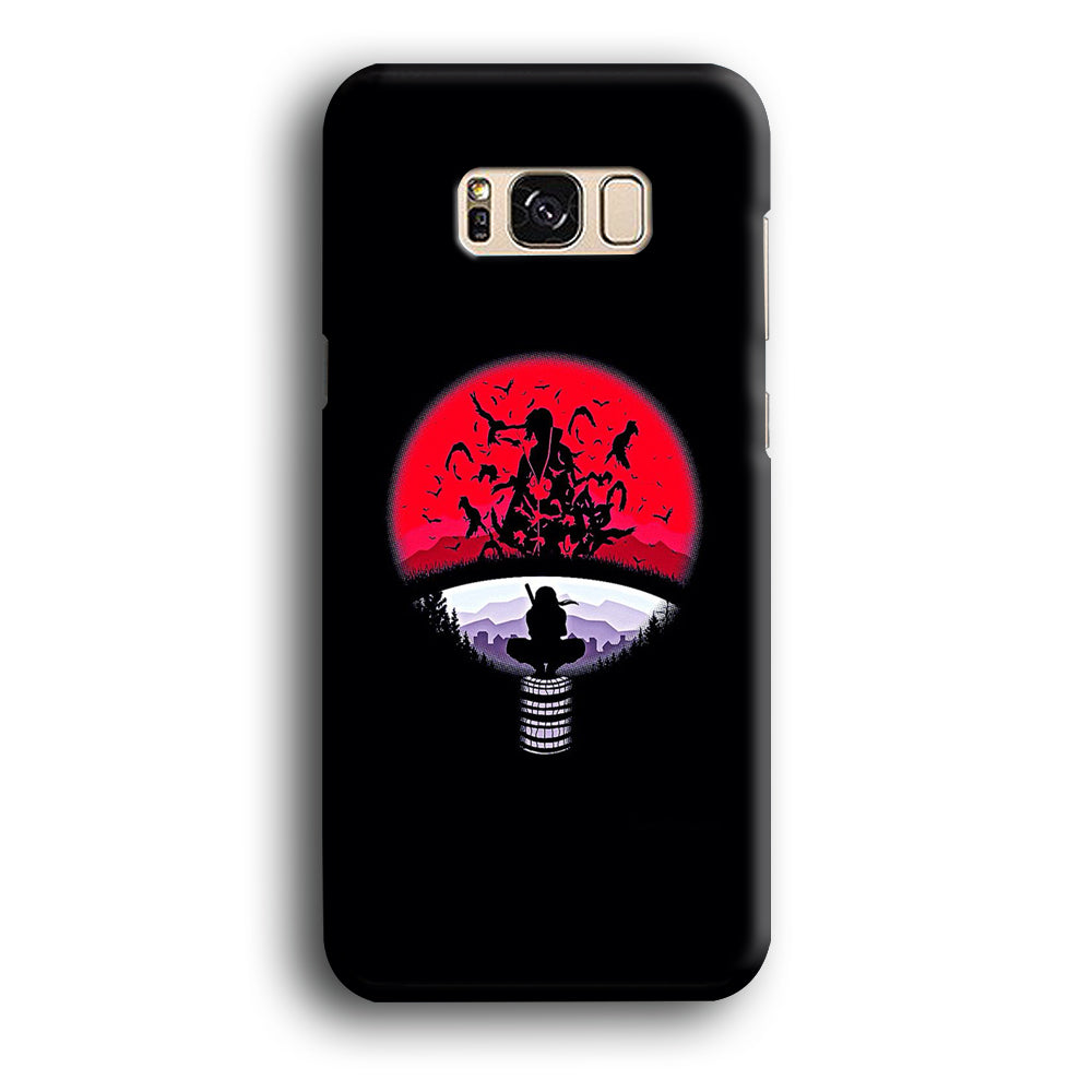 Naruto - Uchiha Itachi Symbol Samsung Galaxy S8 Case