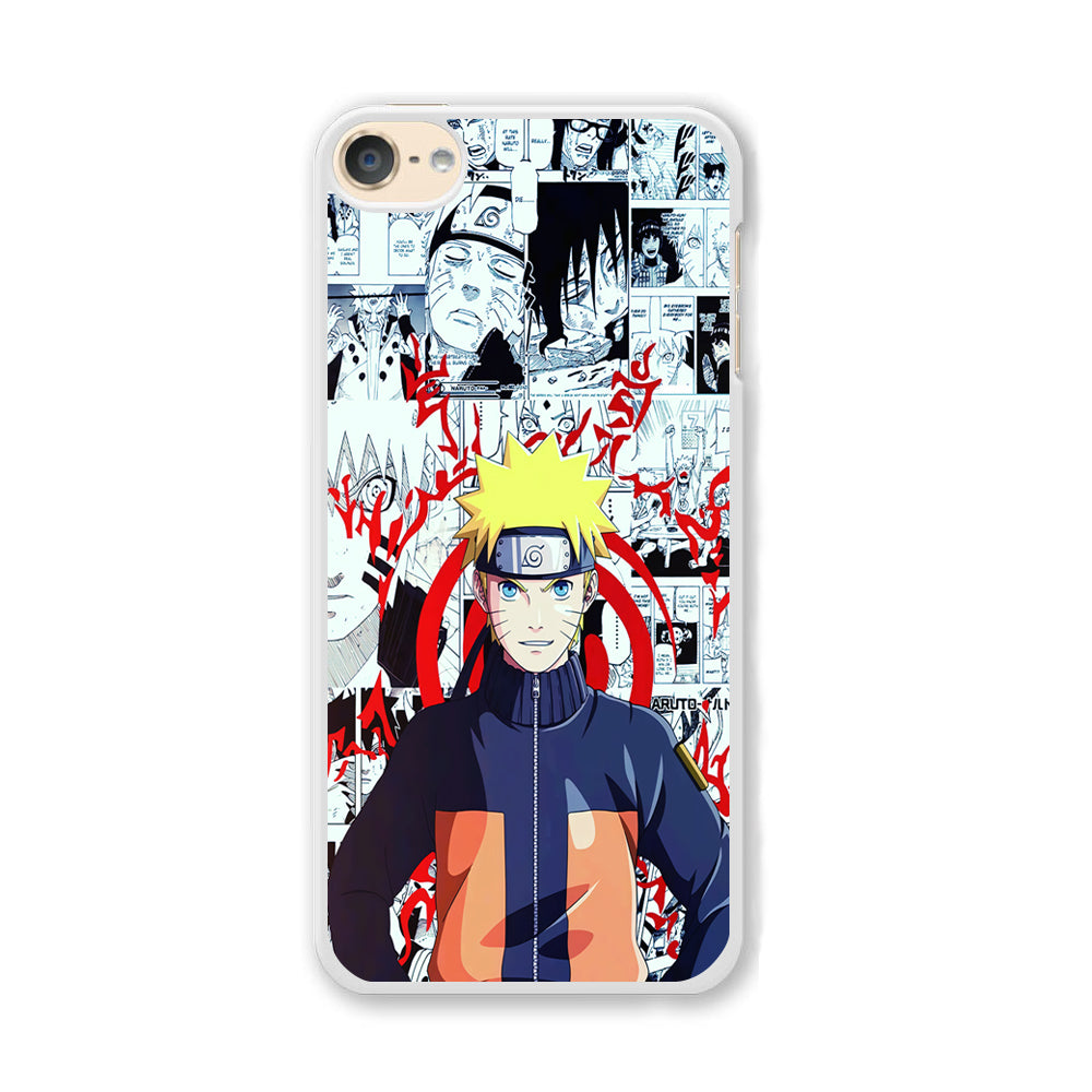 Naruto Comic Background iPod Touch 6 Case