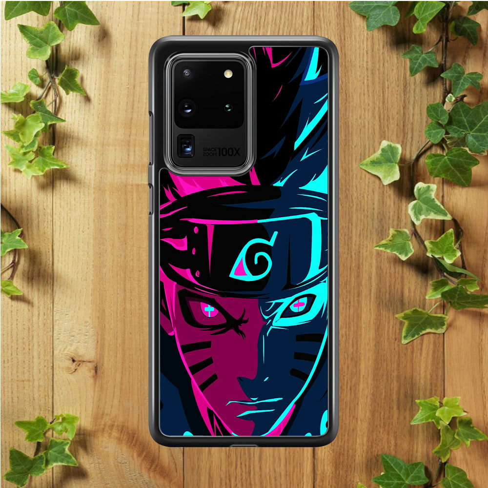 Naruto Purple Blue Art Samsung Galaxy S20 Ultra Case