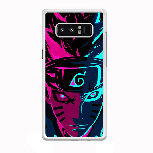 Naruto Purple Blue Art Samsung Galaxy Note 8 Case