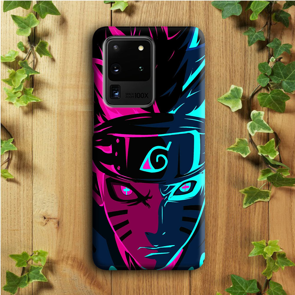 Naruto Purple Blue Art Samsung Galaxy S20 Ultra Case