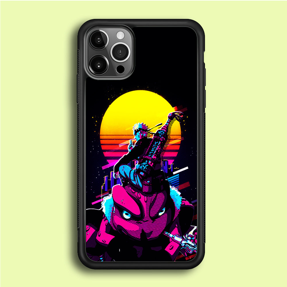 Naruto Sitting on Gamabunta iPhone 12 Pro Case