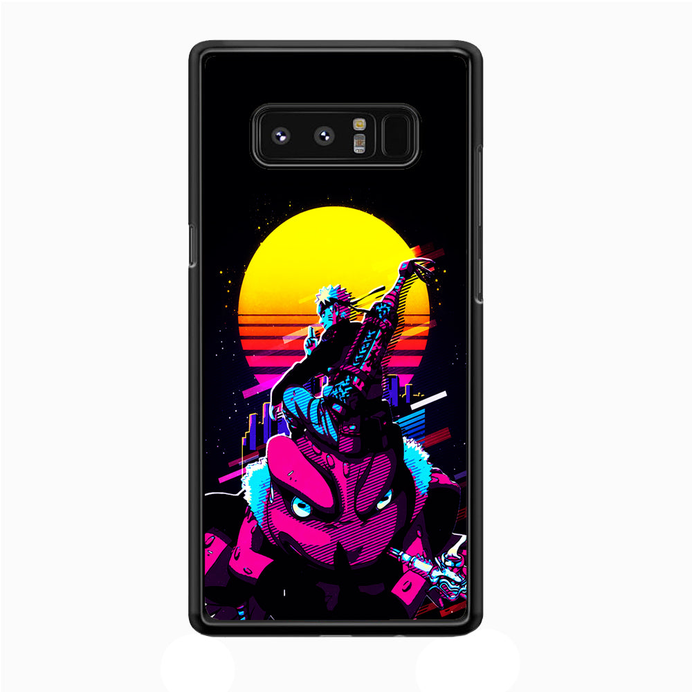 Naruto Sitting on Gamabunta Samsung Galaxy Note 8 Case