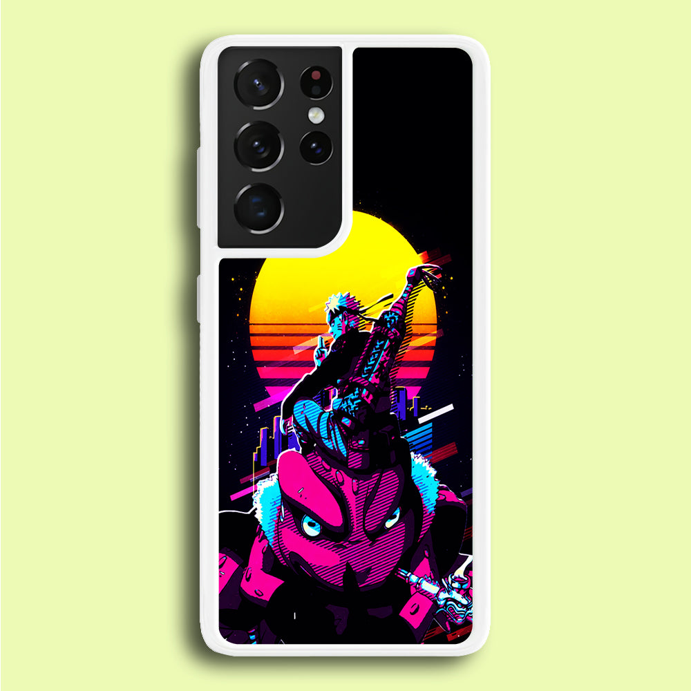 Naruto Sitting on Gamabunta Samsung Galaxy S21 Ultra Case