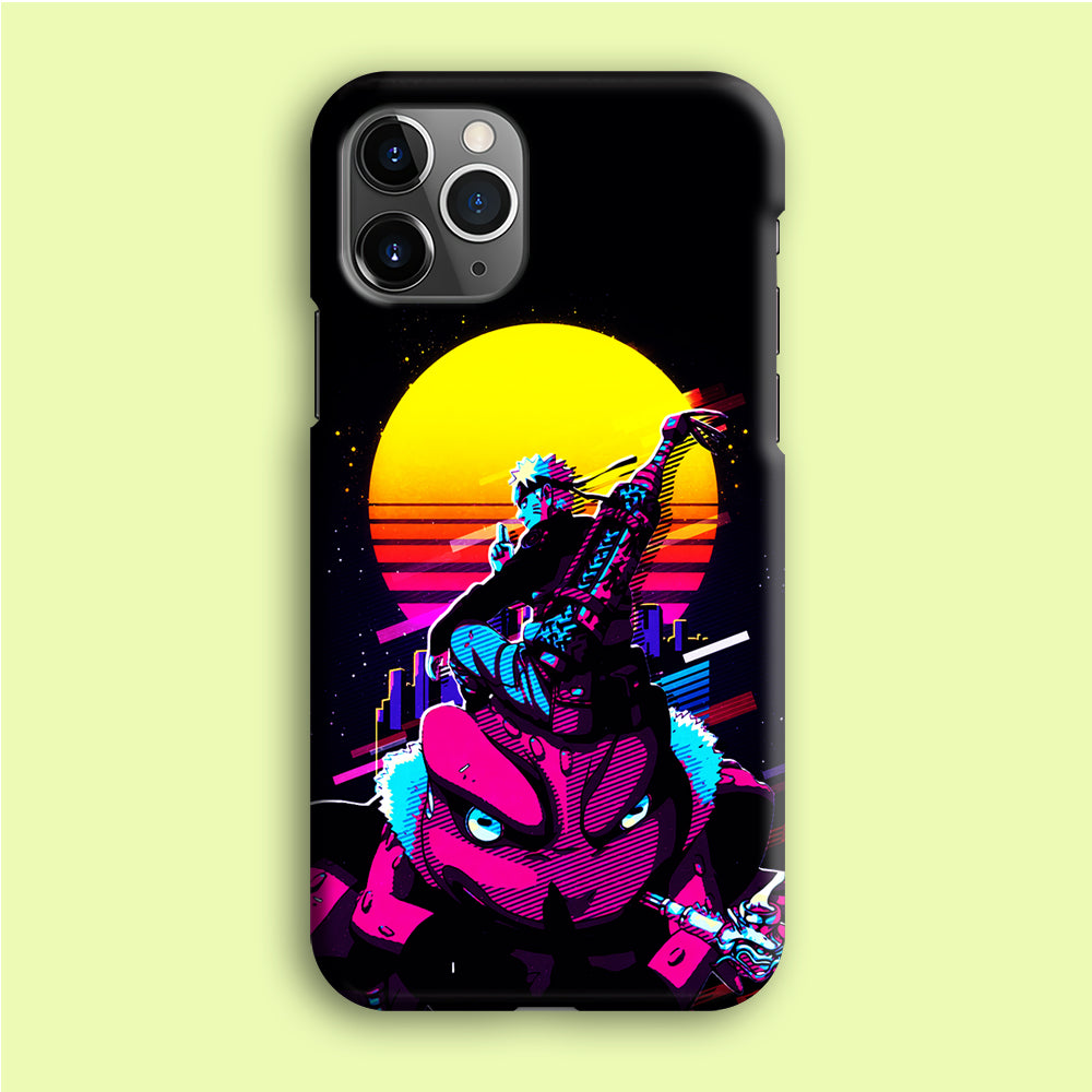 Naruto Sitting on Gamabunta iPhone 12 Pro Case