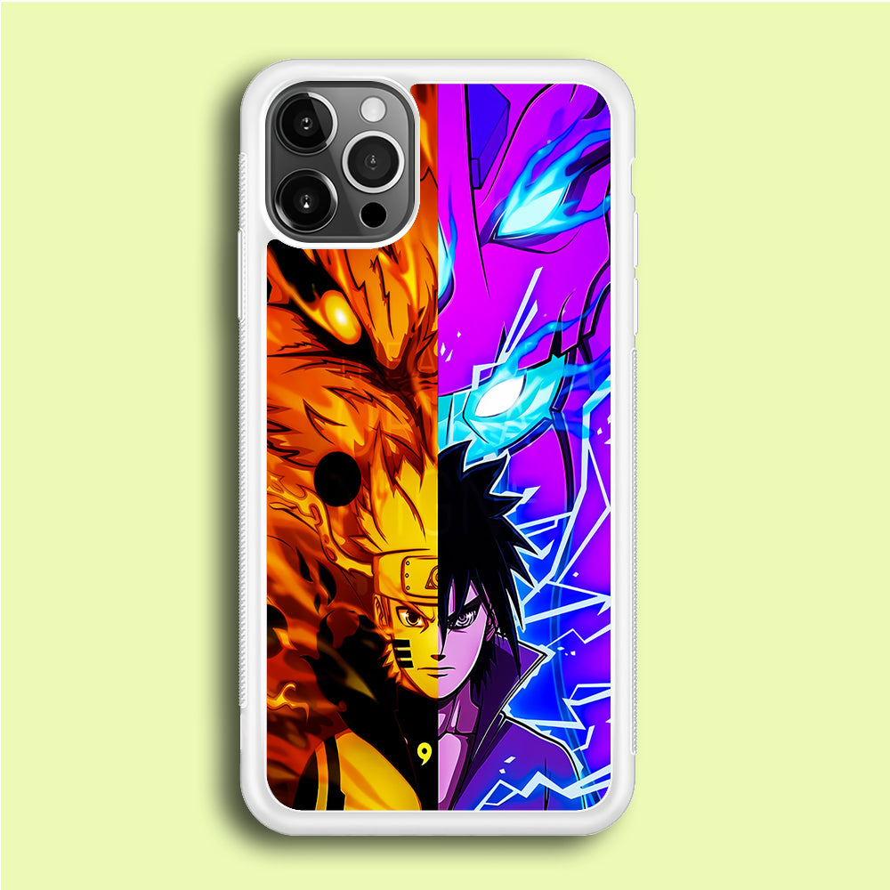 Naruto VS Sasuke iPhone 12 Pro Case