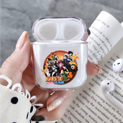 Naruto Shippuden Hard Plastic Protective Clear Case Cover For Apple Airpods