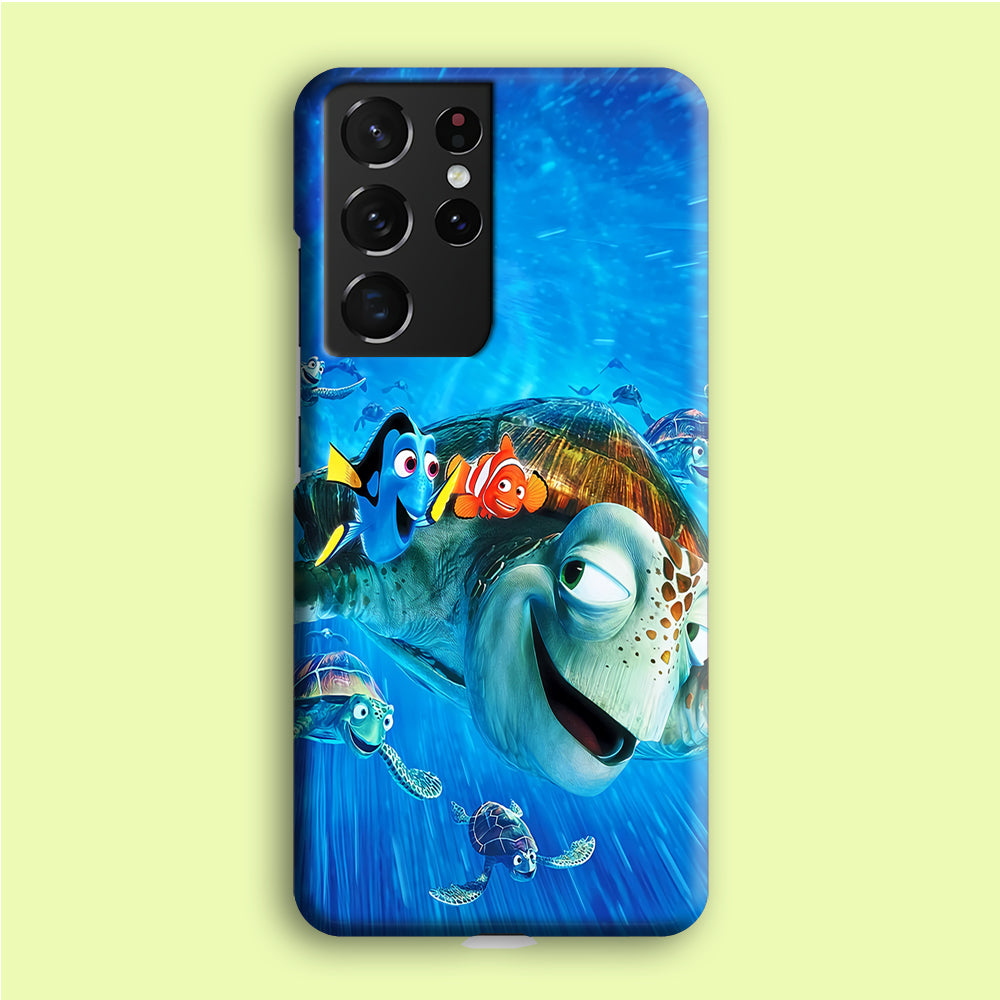 Nemo Dorry and Turtles Samsung Galaxy S21 Ultra Case