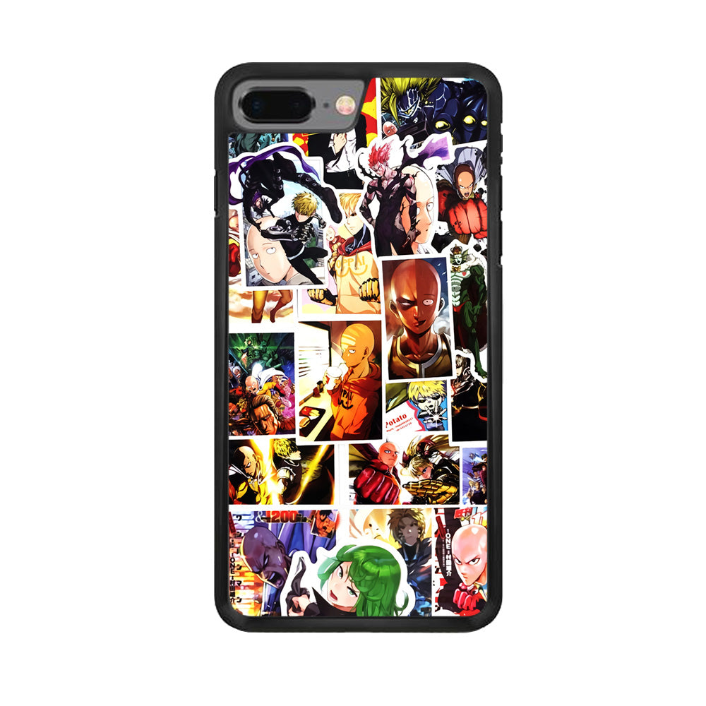 OPM Saitama Photo Collection iPhone 8 Plus Case