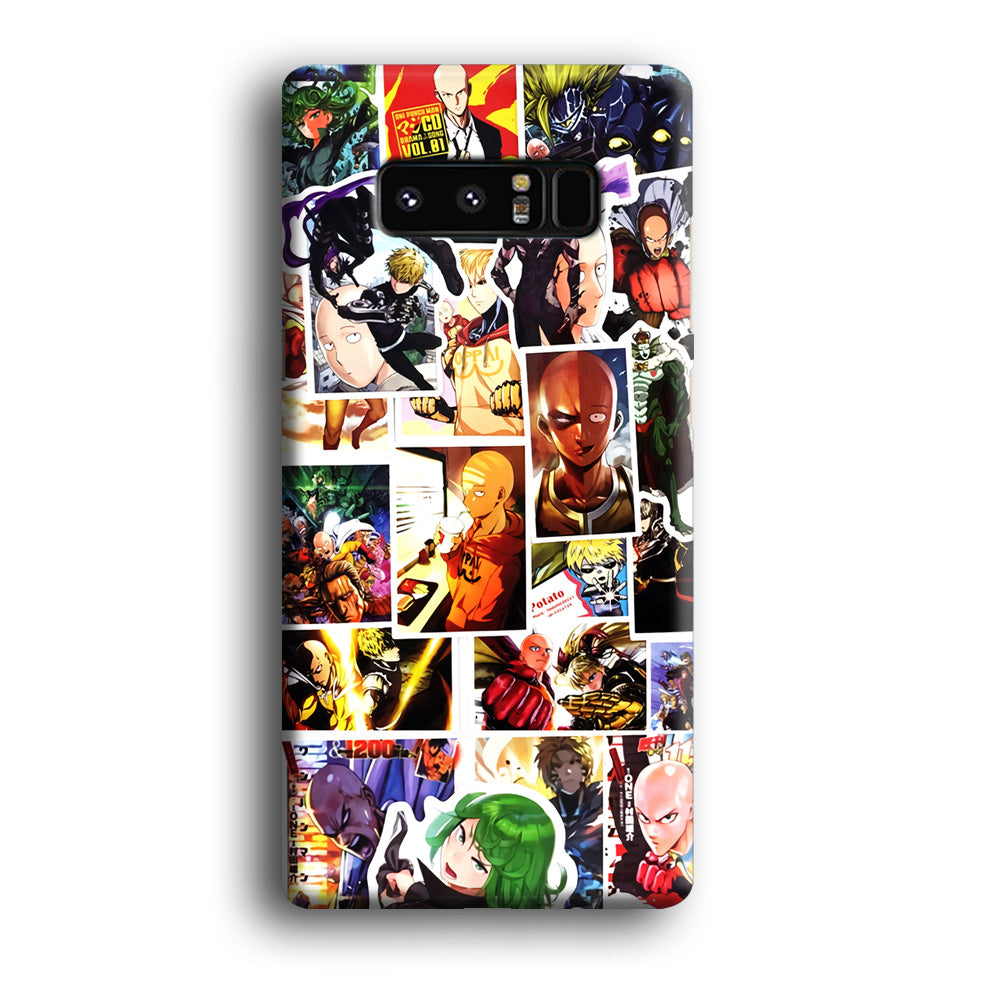 OPM Saitama Photo Collection Samsung Galaxy Note 8 Case