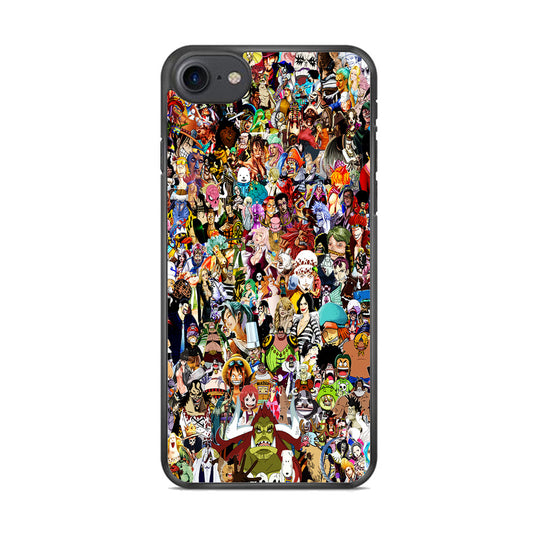 One Piece All Character iPhone 8 Case