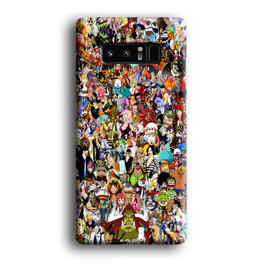 One Piece All Character Samsung Galaxy Note 8 Case