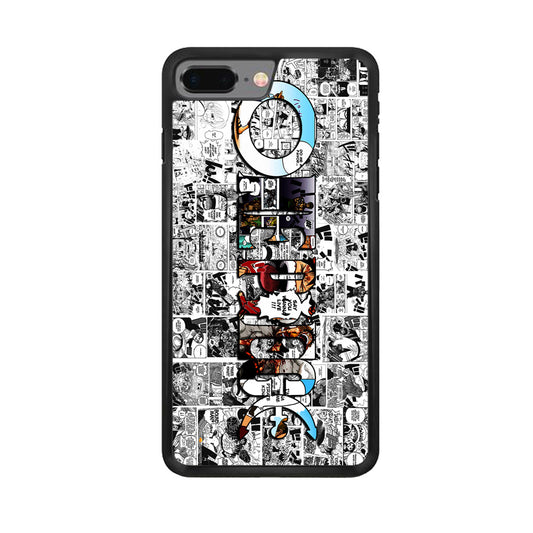 One Piece Comic Background iPhone 8 Plus Case