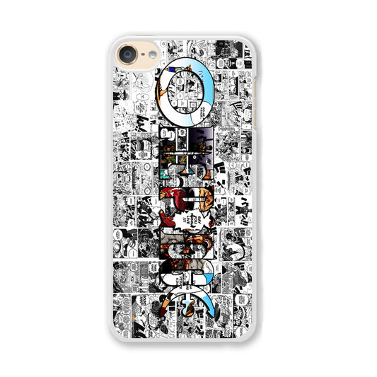 One Piece Comic Background iPod Touch 6 Case