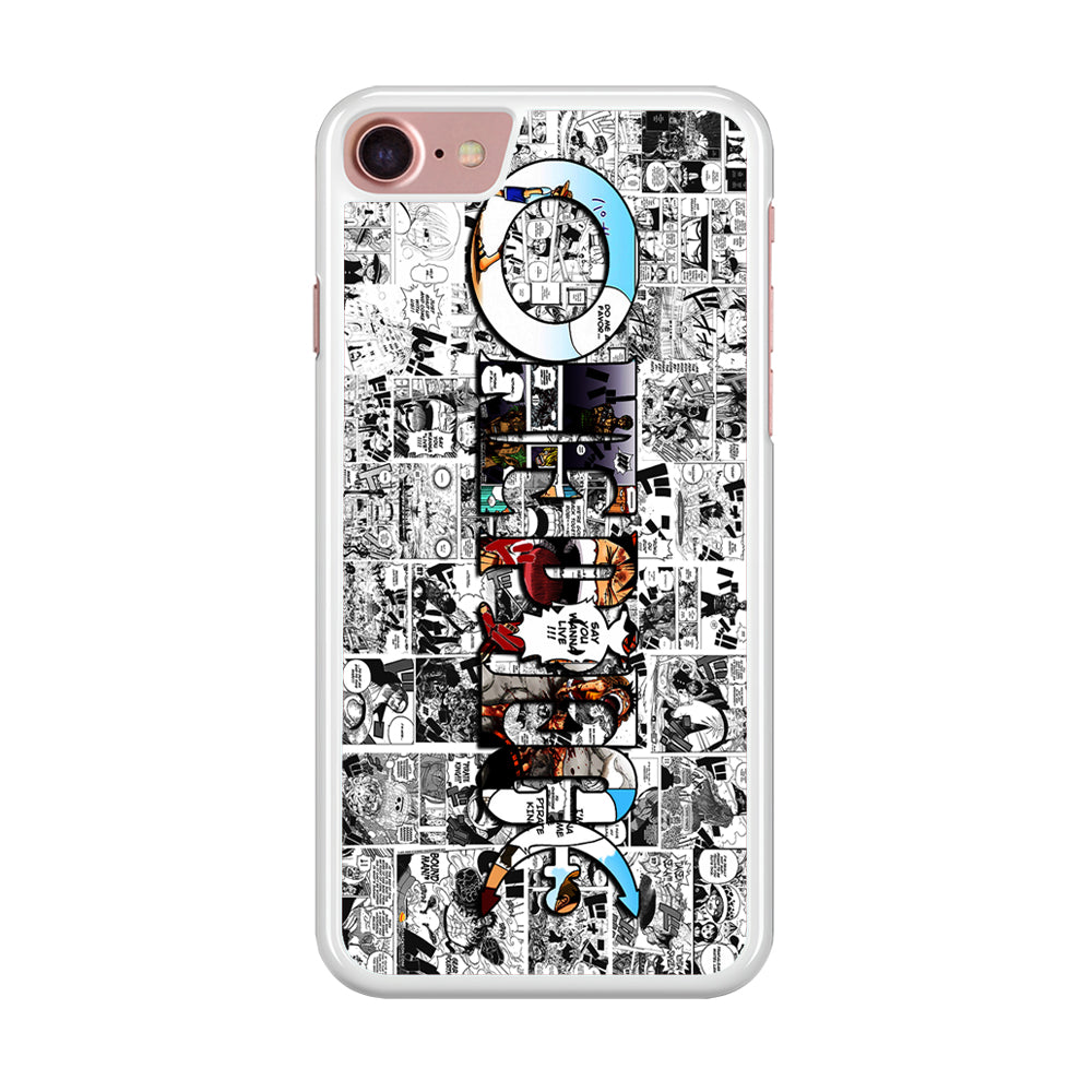 One Piece Comic Background  iPhone SE 2020 Case