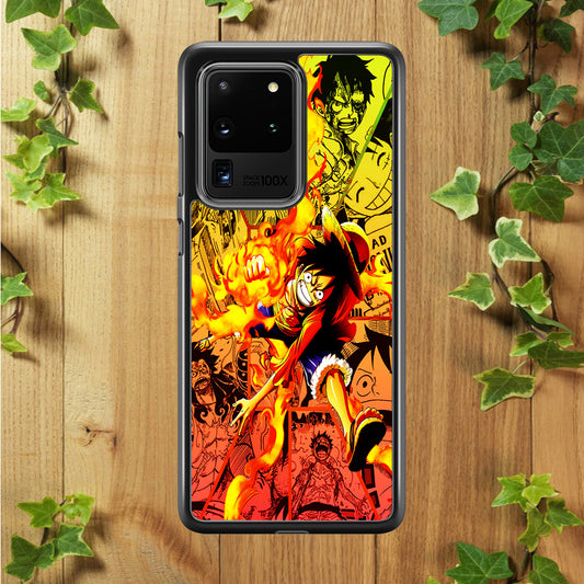 One Piece Luffy Red Hawk Samsung Galaxy S20 Ultra Case