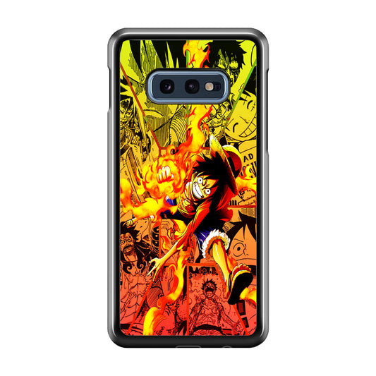 One Piece Luffy Red Hawk Samsung Galaxy S10E Case