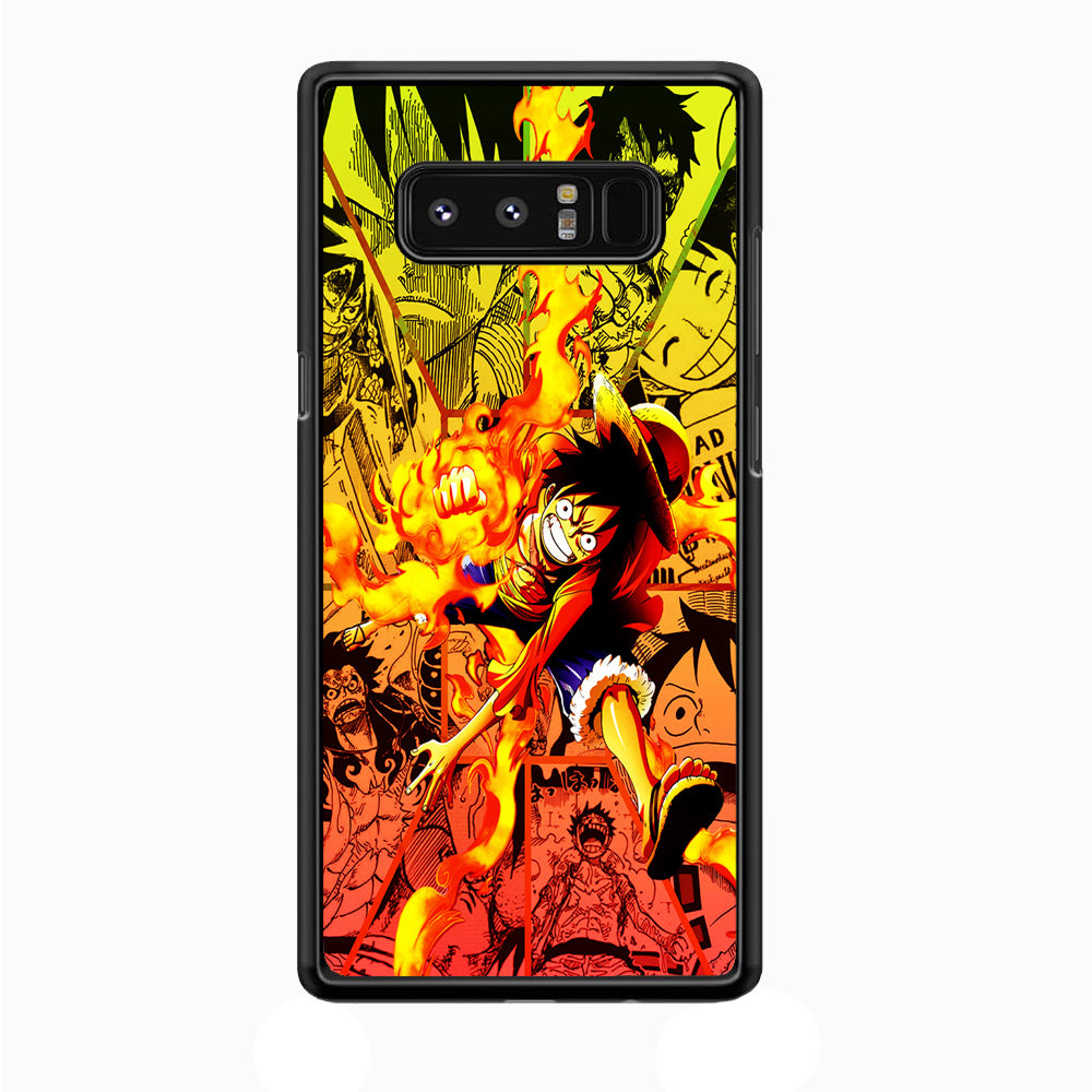 One Piece Luffy Red Hawk Samsung Galaxy Note 8 Case