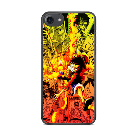 One Piece Luffy Red Hawk iPhone 8 Case