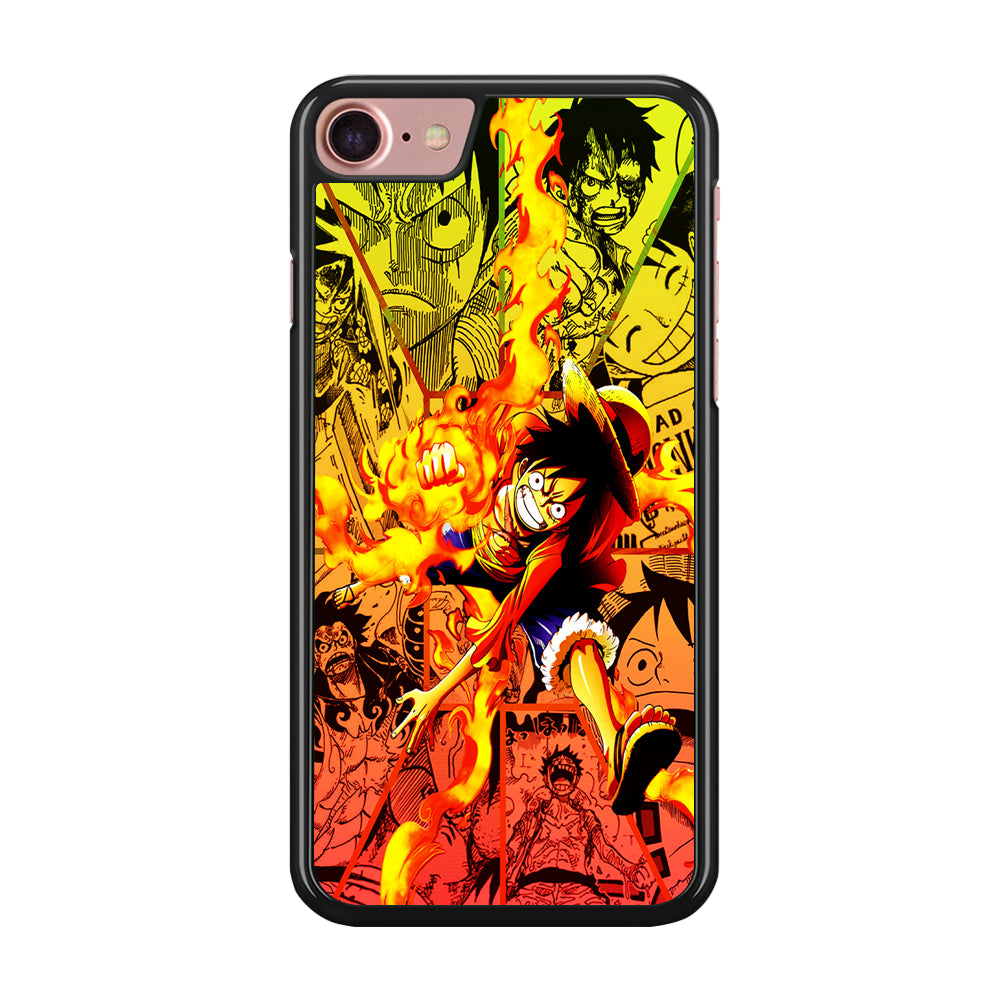 One Piece Luffy Red Hawk  iPhone SE 2020 Case