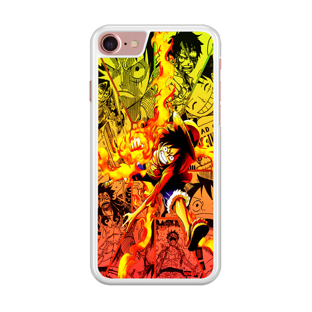 One Piece Luffy Red Hawk  iPhone SE 2020 Case