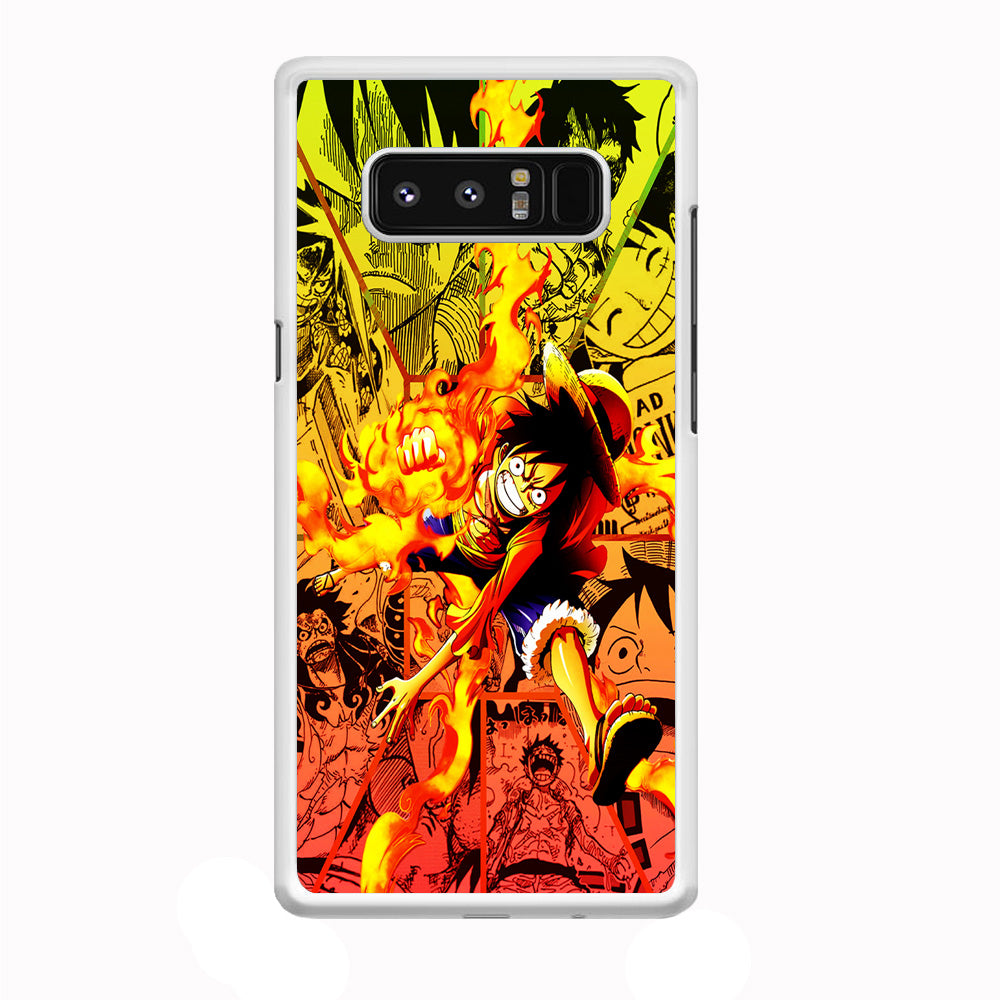 One Piece Luffy Red Hawk Samsung Galaxy Note 8 Case