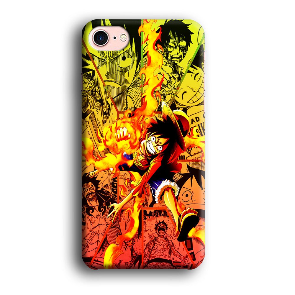 One Piece Luffy Red Hawk iPhone 8 Case