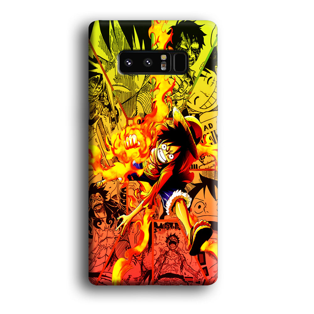 One Piece Luffy Red Hawk Samsung Galaxy Note 8 Case