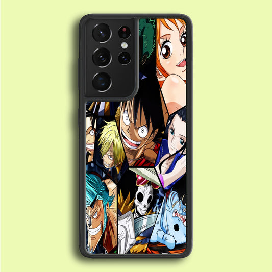 One Piece Mugiwara Crew Pirates Samsung Galaxy S21 Ultra Case