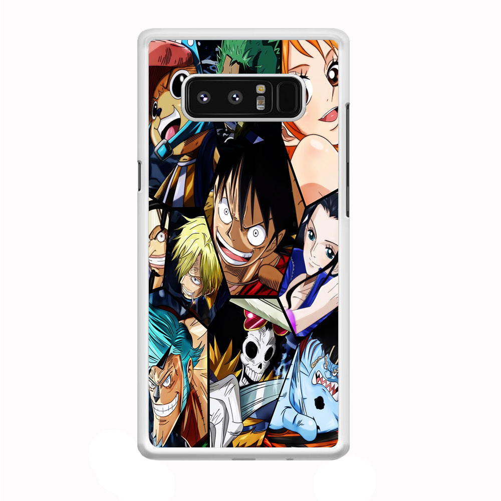 One Piece Mugiwara Crew Pirates Samsung Galaxy Note 8 Case