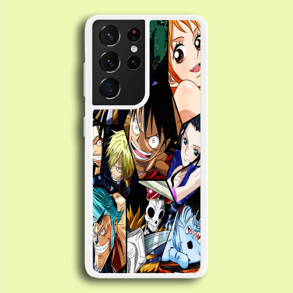 One Piece Mugiwara Crew Pirates Samsung Galaxy S21 Ultra Case