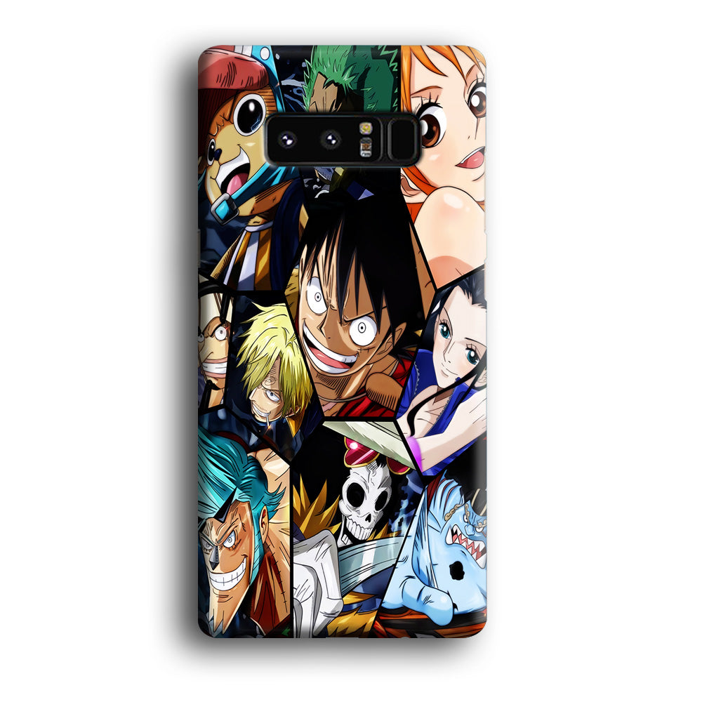 One Piece Mugiwara Crew Pirates Samsung Galaxy Note 8 Case