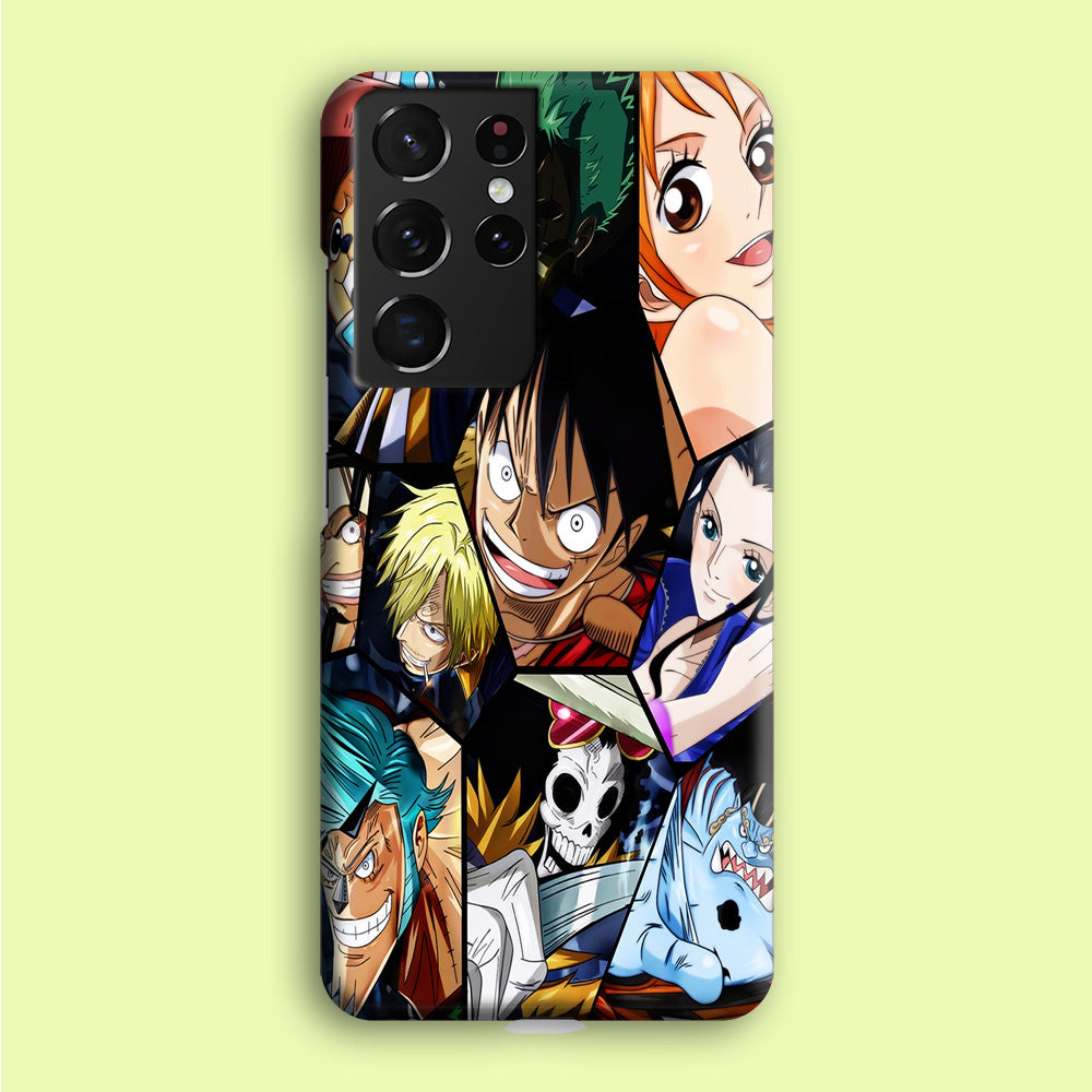 One Piece Mugiwara Crew Pirates Samsung Galaxy S21 Ultra Case