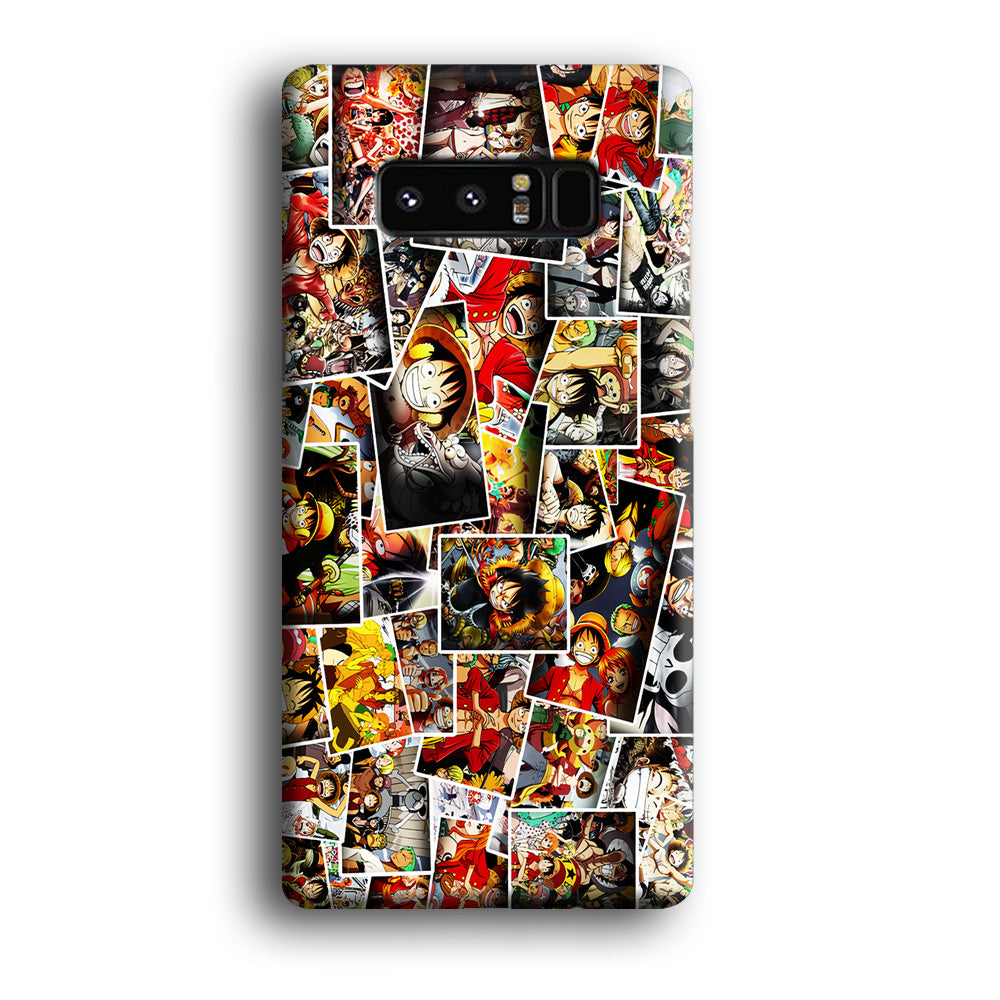 One Piece Photo Collection Samsung Galaxy Note 8 Case