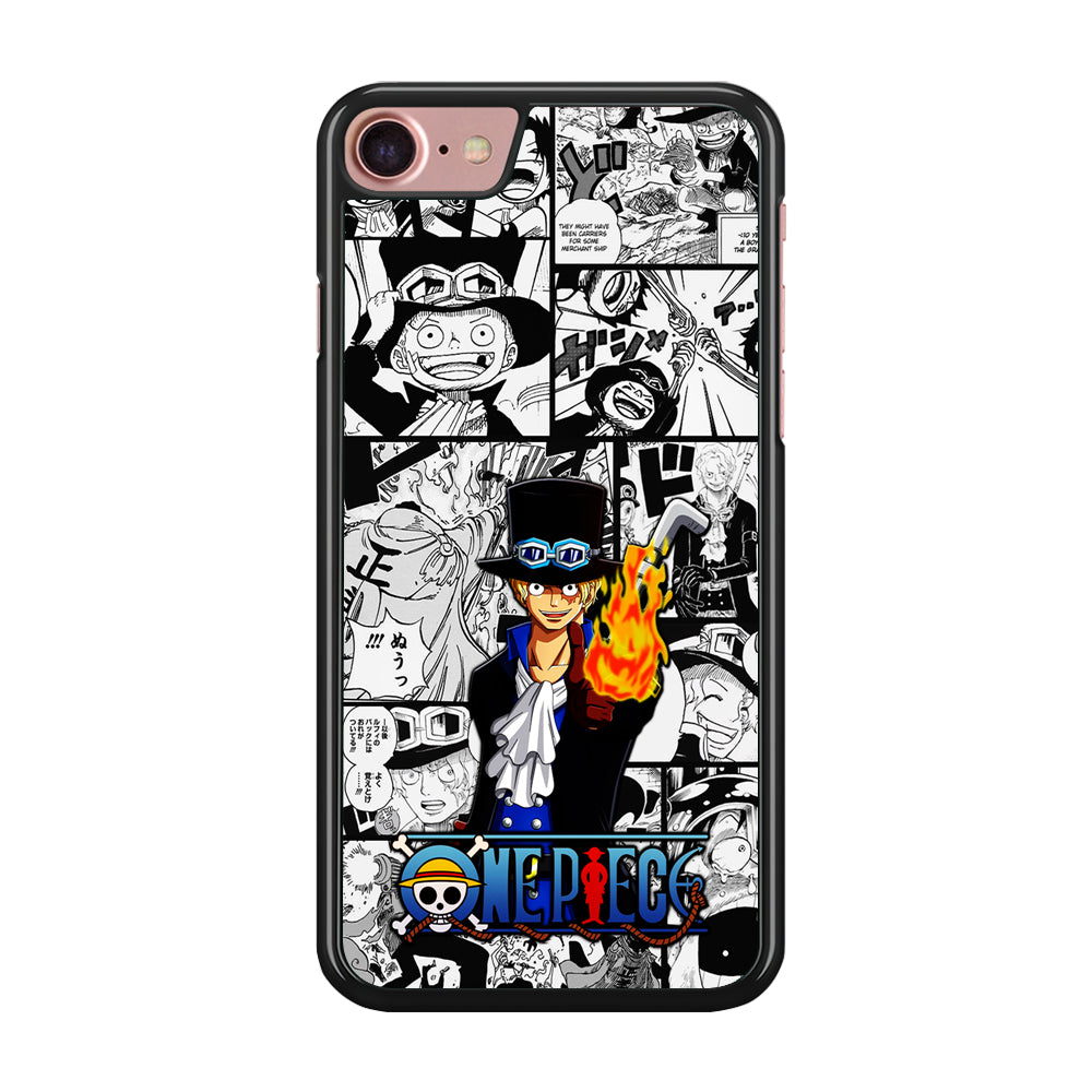 One Piece Sabo Comic iPhone SE 2020 Case