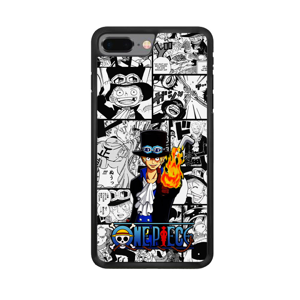 One Piece Sabo Comic iPhone 8 Plus Case