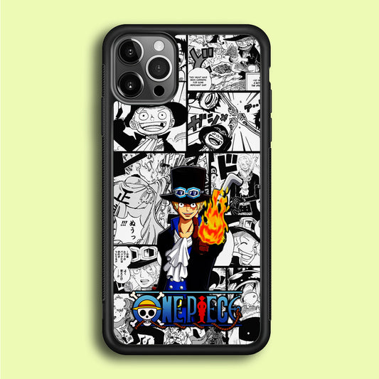 One Piece Sabo Comic iPhone 12 Pro Case