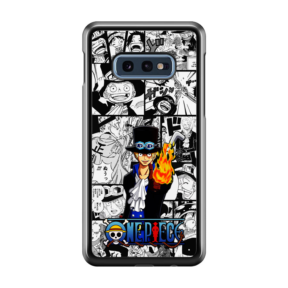 One Piece Sabo Comic Samsung Galaxy S10E Case