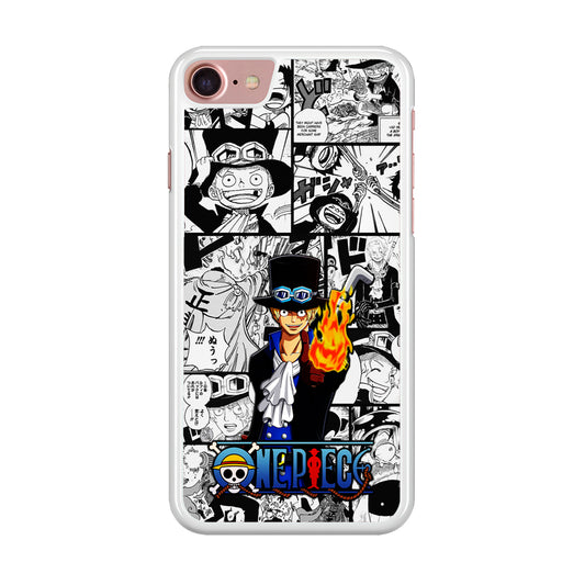 One Piece Sabo Comic iPhone SE 2020 Case