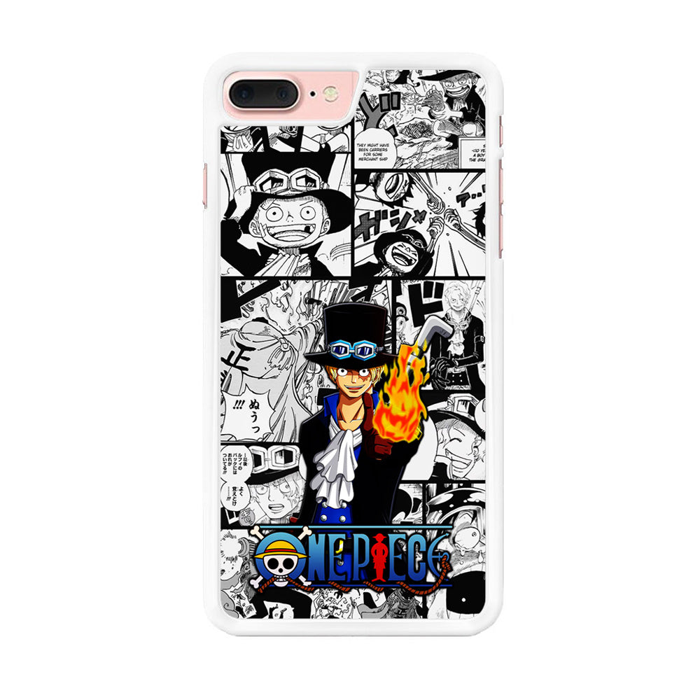 One Piece Sabo Comic iPhone 8 Plus Case