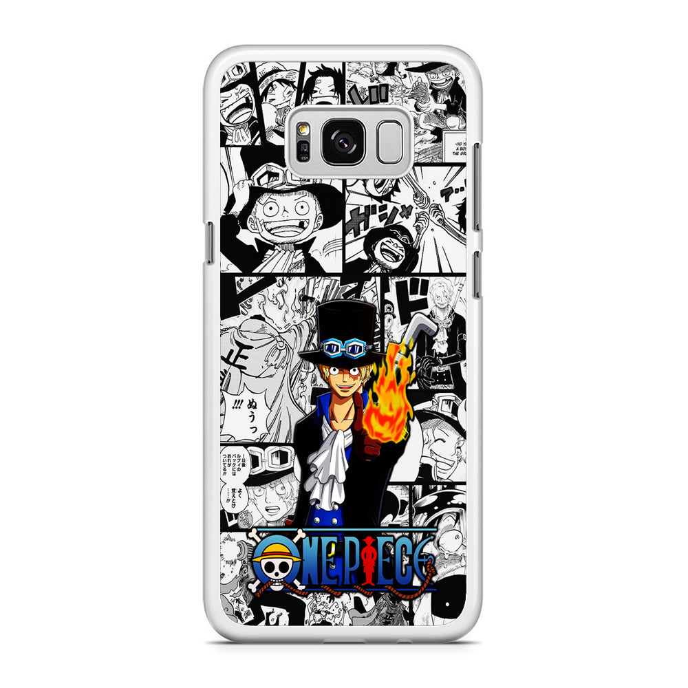 One Piece Sabo Comic Samsung Galaxy S8 Case