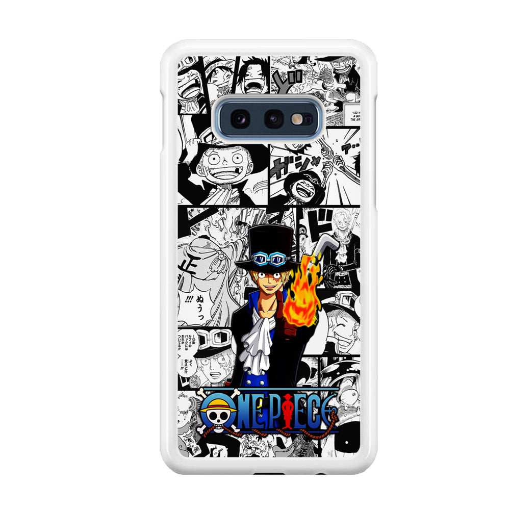 One Piece Sabo Comic Samsung Galaxy S10E Case