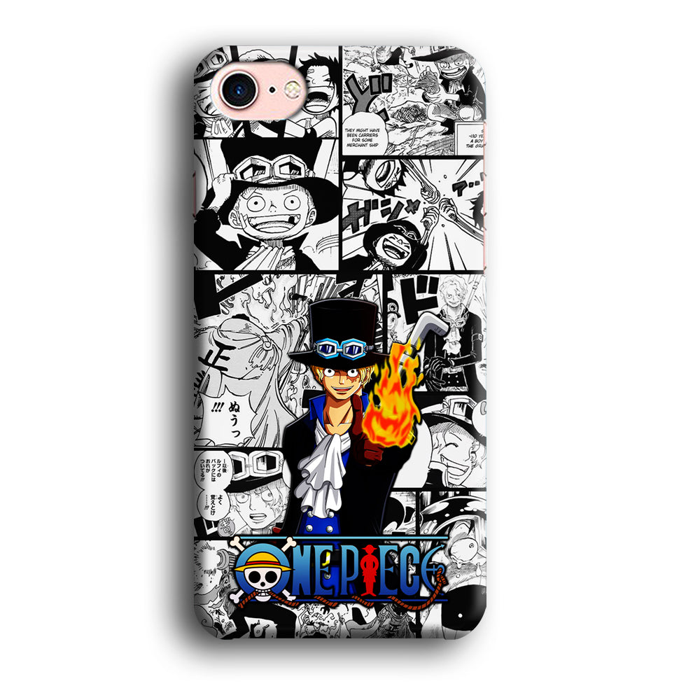 One Piece Sabo Comic iPhone SE 2020 Case