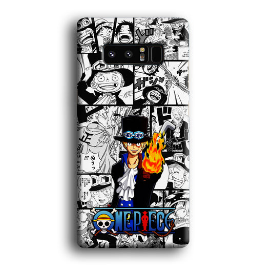 One Piece Sabo Comic Samsung Galaxy Note 8 Case