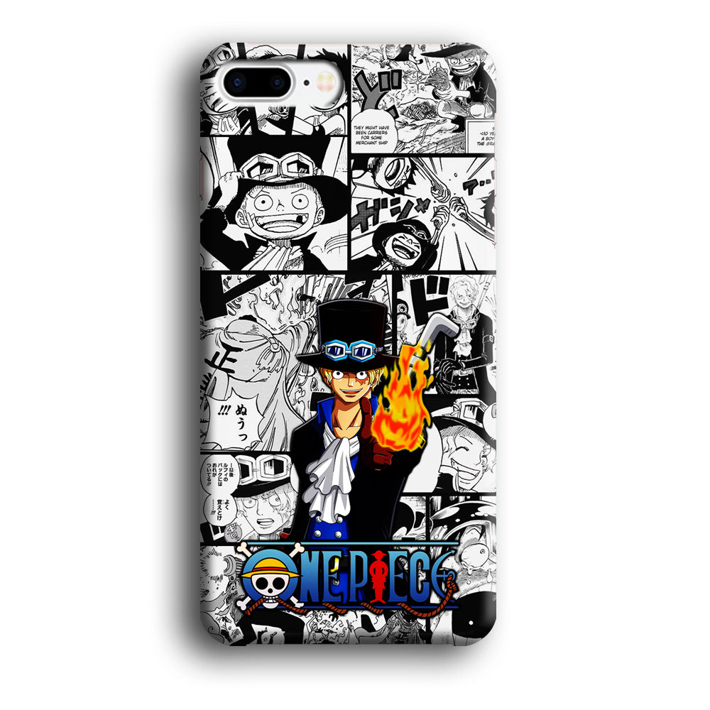 One Piece Sabo Comic iPhone 8 Plus Case