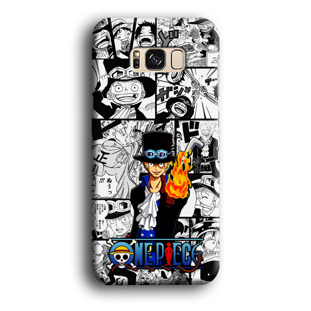 One Piece Sabo Comic Samsung Galaxy S8 Case