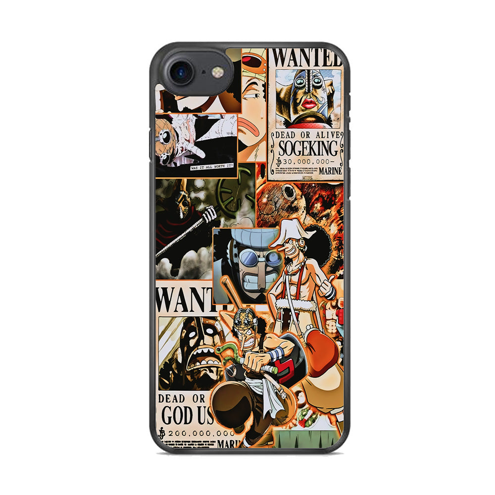 One Piece Sogeking Aesthetic iPhone 8 Case