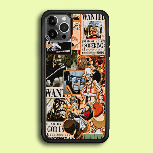 One Piece Sogeking Aesthetic iPhone 12 Pro Case