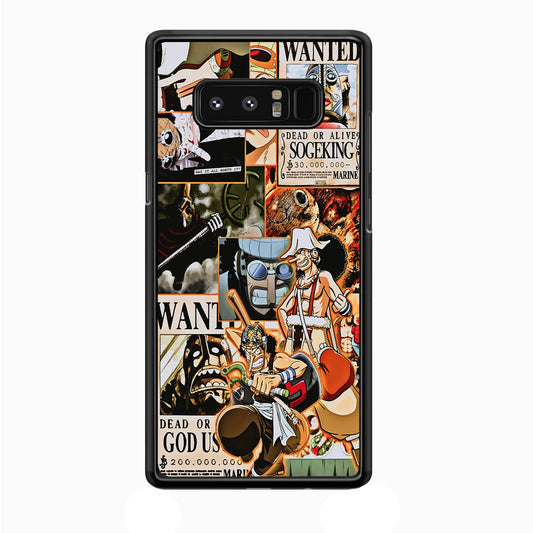 One Piece Sogeking Aesthetic Samsung Galaxy Note 8 Case