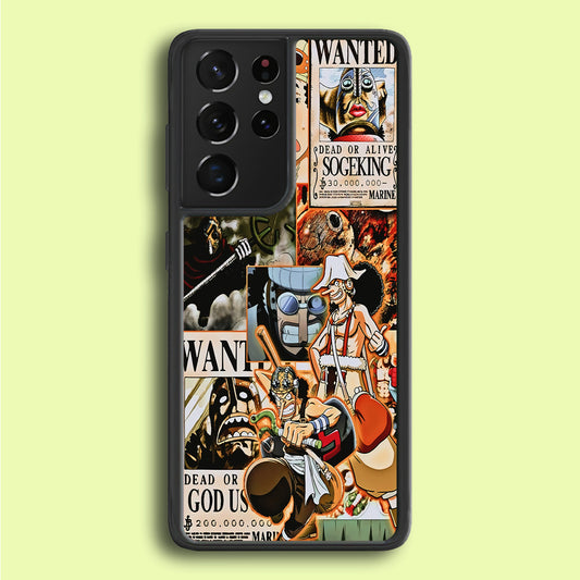 One Piece Sogeking Aesthetic Samsung Galaxy S21 Ultra Case